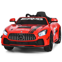 Load image into Gallery viewer, Voiture Sport Electrique 12 V pour Enfants Vitesse Max.: 5 km/h Tlcommande 2.4G MP3 Effets Sonores Lumineux Rouge -