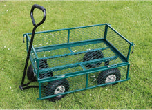 Load image into Gallery viewer, Draper Chariot de Jardin en Acier grillag Vert,200kg