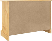 Load image into Gallery viewer, vidaXL Buffet Corona Marron 112x44x78 cm Bois Massif pin Mexicain, Meuble de Rangement, Meuble de Rangement de Cuisine, Meuble de Rangement de Salon