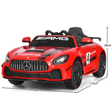 Load image into Gallery viewer, Voiture Sport Electrique 12 V pour Enfants Vitesse Max.: 5 km/h Télécommande 2.4G MP3 Effets Sonores Lumineux Rouge -