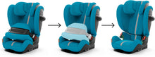 Load image into Gallery viewer, Cybex Pallas G2 Plus/Stormy Blue-light blue PU1