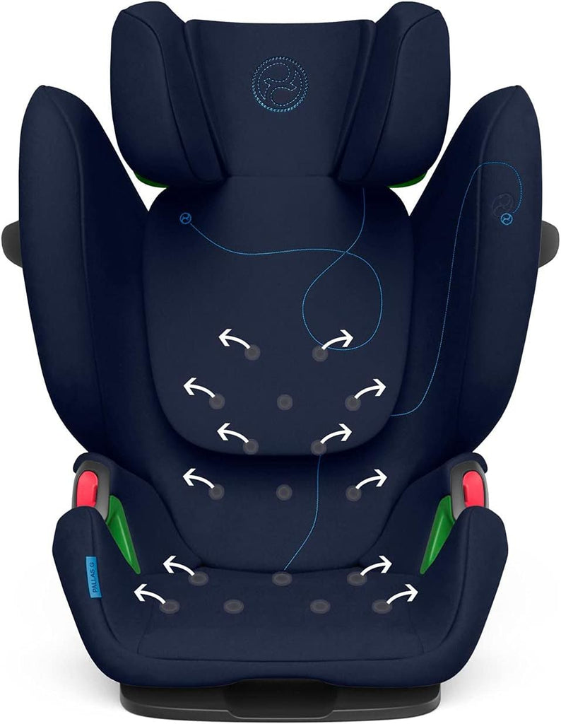 Cybex Pallas G2 Plus/Stormy Blue-light blue PU1