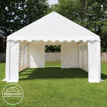 Load image into Gallery viewer, 3x6 m Tente de réception/Barnum Blanc Toile de Haute qualité PVC 700 N