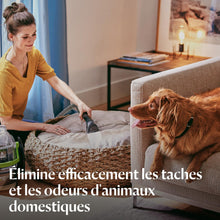 Load image into Gallery viewer, BISSELL SpotClean Pet Pro, Shampouineuse Canapé, Moteur Puissant de 750W, Idéal pour les Propriétaires d'Animaux, Nettoyeur pour Tapis, Moquettes, Meubles, Tissus, Voiture &amp; Plus Encore, 15585