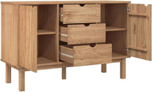 Load image into Gallery viewer, vidaXL Buffet Armoire Latérale Armoire de Rangement Organisateur de Maison Meuble de Salle de Séjour Intérieur 113,5x43x73 cm Bois Massif de Pin