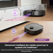 Load image into Gallery viewer, EUREKA J15 Pro Ultra Aspirateur Robot,Robot Aspirateur Laveur 16200 Pa,Nettoyage des Bords,Brosse Anti Enchevêtrement,Lavage de Serpillière à l'eau Chaude 75℃,Base Autonettoyante