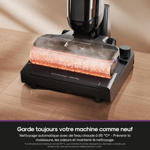 Load image into Gallery viewer, EUREKA RapidWash NEW730 Aspirateur Laveur sans Fil Aspiration 21600 Pa, Lavage Eau Chaude 85 °C, Séchage 5 Minutes Air Chaud, Anti Emmêlement 2,0, Conception à Plat, Autonomie 40 Mins Ininterrompue