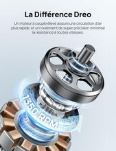 Load image into Gallery viewer, Dreo Ventilateur Colonne Silencieux, Puissant Vitesse 7,92 m/s, Ventilateurs Tour de 106cm avec Télécommande, 6 Vitesses, 4 Modes, Minuterie 12H, Oscillant à 90° pour Grande Chambre