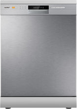 Load image into Gallery viewer, COMFEE' CDWPF1201PS Lave-vaisselle Pose Libre, 60 cm, 12 couverts, départ différé, fonction demi-charge, paniers flexibles - Acier Inoxydable, 49 dB, Commande Bouton