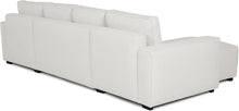 Load image into Gallery viewer, Budwing Jordan Canapé-lit 5 Places – Chaise Longue Panoramique, Confort Premium – Style Contemporain, Tissu 100% Polyester – 317x157x91 cm – Beige Clair