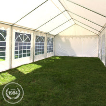 Load image into Gallery viewer, 3x6 m Tente de réception/Barnum Blanc Toile de Haute qualité PVC 700 N