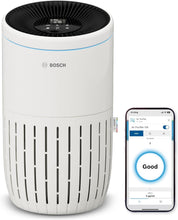 Load image into Gallery viewer, Bosch Air 4000i - Purificateur d'air intelligent - Couvre 62,5 m² - Filtre efficacement plus de 99% des polluants - Mode Auto/Sommeil (< 25 dB(A)) - CADR : 300 m³/h - Connectivité avec écran et app