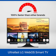 Load image into Gallery viewer, Cello C2224WS Trav 22" Zoll Smart Full HD 12V Camping Reise TV Rahmenlos Triple Tuner Bluetooth WebOS by LG Pitch Perfect Lautsprecher Wohnmobil LKW Boot [2024]