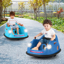 Load image into Gallery viewer, Auto-tamponneuse Electrique 12V pour Enfants Alimente par Batterie Tlcommande Lumires LED Musique pour les 2-5 Ans Rose/Rouge/Bleu -