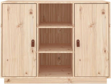 Load image into Gallery viewer, vidaXL Buffet, Armoire Latérale avec Compartiment, Placard avec Porte, Meuble de Rangement Salon Salle de Séjour, Moderne, Marron Bois Massif de Pin