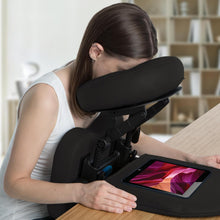 Load image into Gallery viewer, EARTHLITE Travelmate Accessoire pour table de massage - kit de massage têtière et dessus de table, équipement pour récupération post-vitrectomie