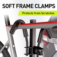 Load image into Gallery viewer, Vibrelli Porte-attelage de vélo électrique – 2 Porte-vélos électriques pour Gros pneus, VTT, vélos Standard – 29,5 kg par vélo – Anti-oscillation breveté – Voitures et VUS – Plateforme