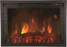 Load image into Gallery viewer, Chemin’Arte Insert Électrique à Encastrer - Effet Flammes - LEDs - Oxford XL - 2000W - Conçu en France - Garanti 2 Ans