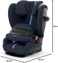 Load image into Gallery viewer, Cybex Pallas G2 Plus/Stormy Blue-light blue PU1