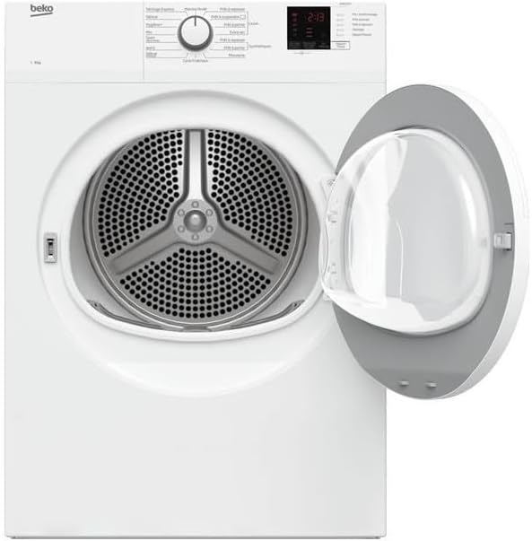 BEKO DA8013PA - Sèche-linge 8kg - 15 programmes - évacuation - blanc