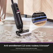 Load image into Gallery viewer, EUREKA RapidWash NEW730 Aspirateur Laveur sans Fil Aspiration 21600 Pa, Lavage Eau Chaude 85 °C, Séchage 5 Minutes Air Chaud, Anti Emmêlement 2,0, Conception à Plat, Autonomie 40 Mins Ininterrompue