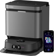 Load image into Gallery viewer, EUREKA J15 Pro Ultra Aspirateur Robot,Robot Aspirateur Laveur 16200 Pa,Nettoyage des Bords,Brosse Anti Enchevêtrement,Lavage de Serpillière à l'eau Chaude 75℃,Base Autonettoyante