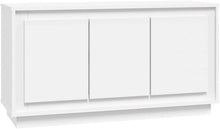 Load image into Gallery viewer, vidaXL Buffet, Armoire Latérale avec 6 Compartiments, Placard avec Porte, Meuble de Rangement Salle de Séjour, Moderne, Blanc Bois d'Ingénierie