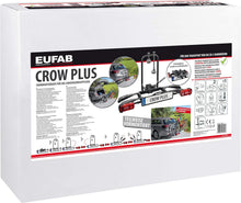 Load image into Gallery viewer, EUFAB Crow Plus 11582 Porte-vélo, Extensible