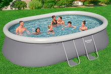 Load image into Gallery viewer, Piscine autoportante Ovale Fast Set 549 x 366 x 122 cm avec Filtration