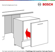 Load image into Gallery viewer, Bosch SMV26AX01F, Série 2, Lave-vaisselle 60 cm, Encastrable